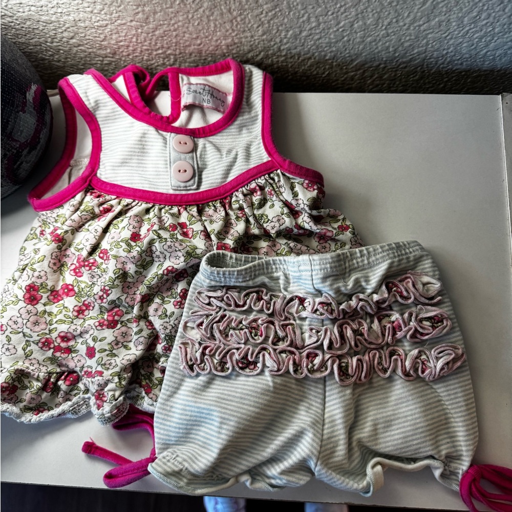 Floral Baby Set